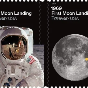 First Moon Landing Forever Stamps