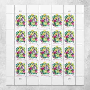 2024 Wedding Blooms Two-Ounce Forever First Class Postage Stamps