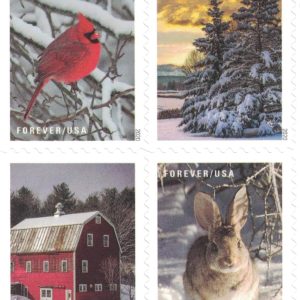 Winter Scenes Forever Stamps