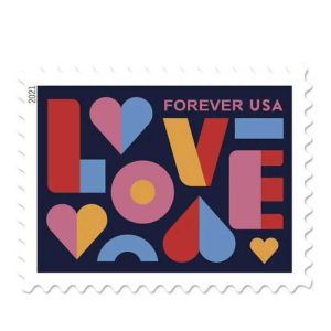 Love 2021 Forever Stamps