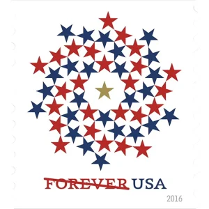 Forever Stamps 2016 Patriotic Spiral – National Pride, First-Class Postage